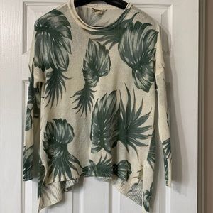 Mumu Mellow Palm Tree Sweater Medium